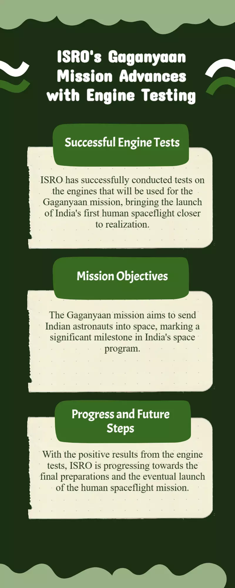 ISRO Tests Gaganyaan Engines, Nears Historic Human Spaceflight