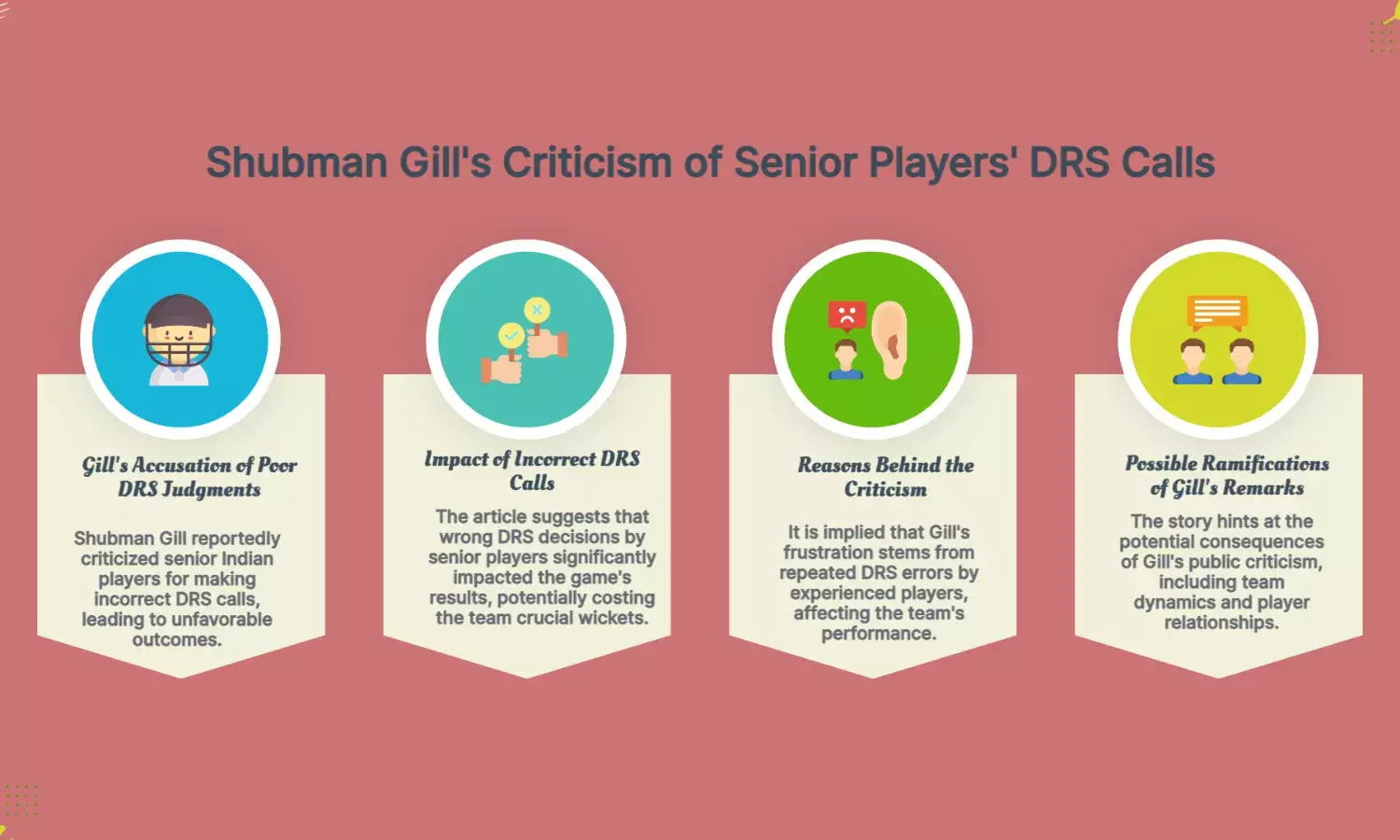 Shubman Gill Blames India Seniors for DRS Blunders in Shocking Rant