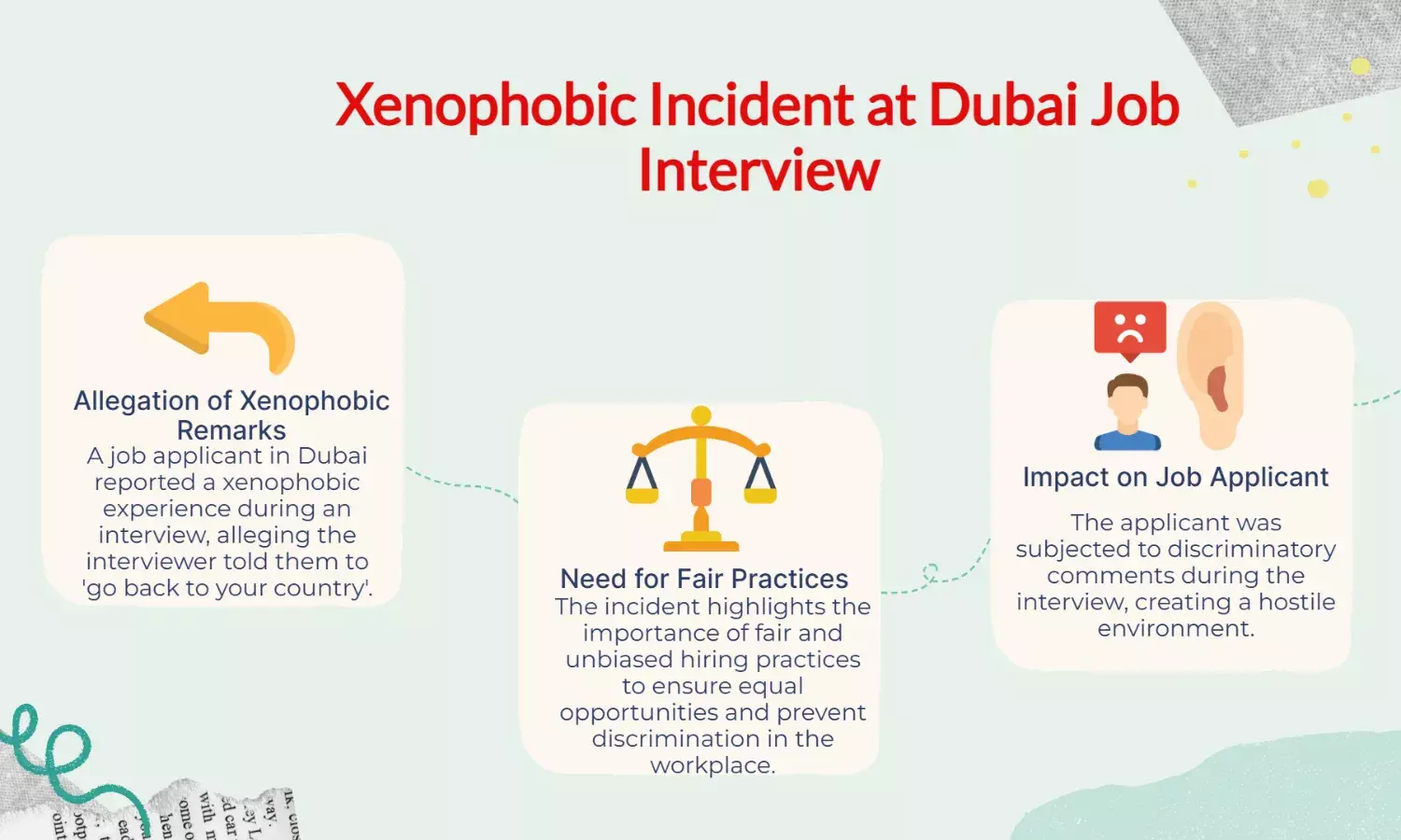 Dubai job interview turns xenophobic: Go back to your country
