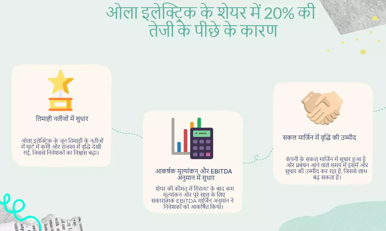 ओला इलेक्ट्रिक के शेयरों में 20% की तेजी, जानिए इसके पीछे के 5 बड़े कारण