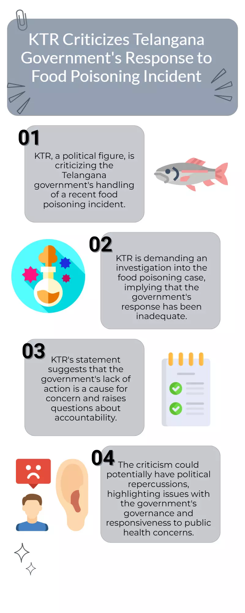 KTR Slams Telangana Govt Over Food Poisoning Inaction, Demands Probe KTR Slams Telangana Govt Over Food Poisoning Inaction, Demands Probe