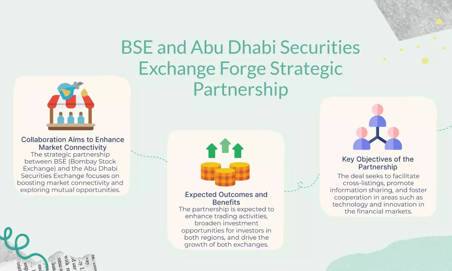 BSE and Abu Dhabi Securities Exchange Sign Strategic Partnership Deal