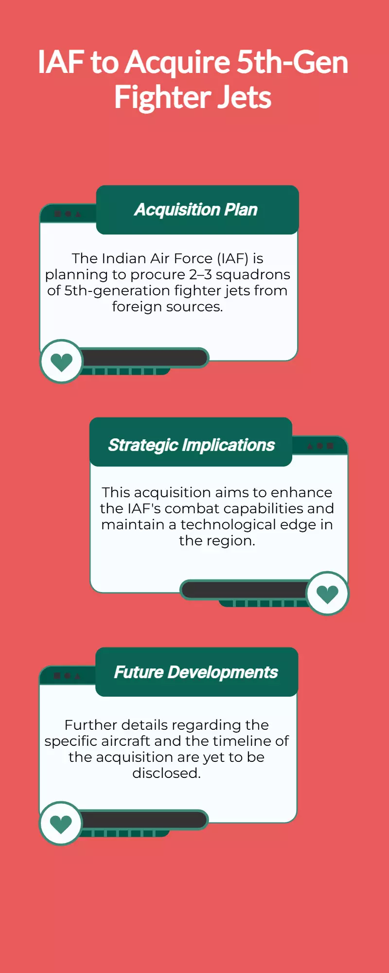 IAF plans to acquire 2–3 squadrons of 5th-gen fighter jets abroad IAF plans to acquire 2–3 squadrons of 5th-gen fighter jets abroad