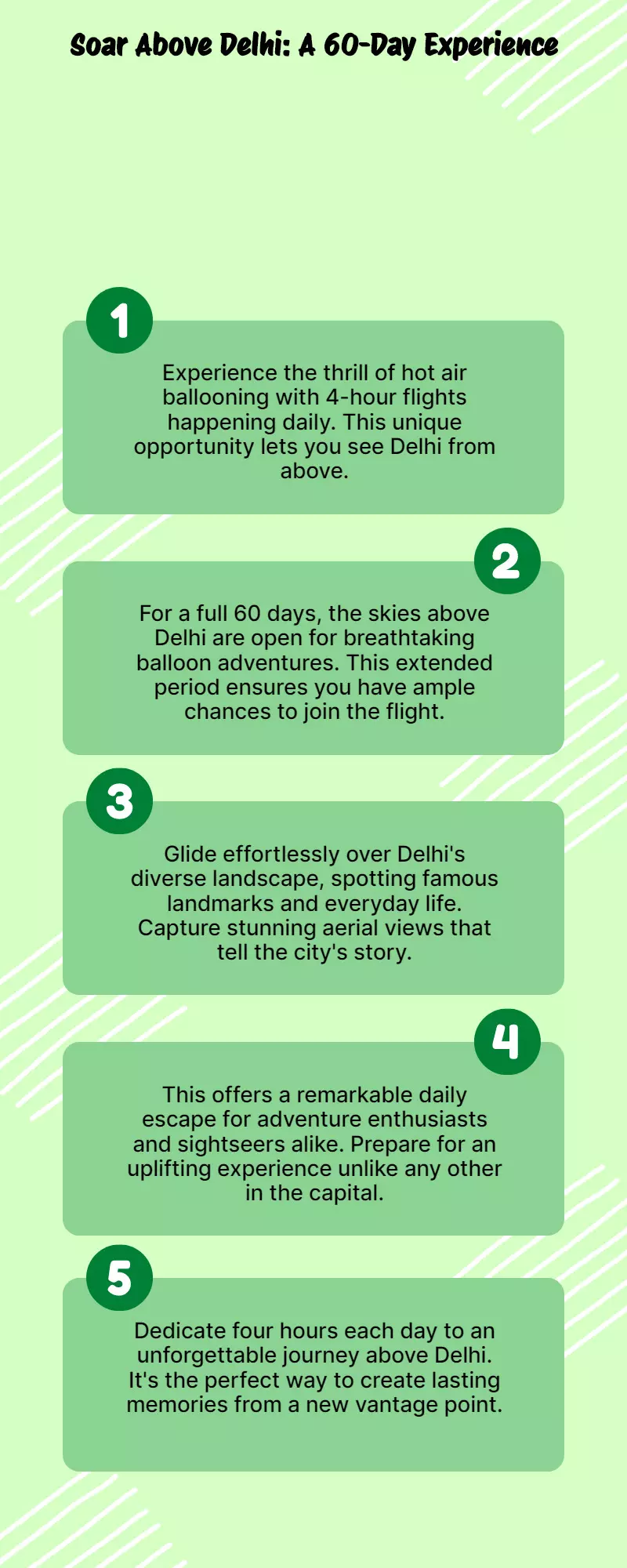 Hot Air Ballooning in Delhi: 4-Hour Daily Flights for 60 Days Hot Air Ballooning in Delhi: 4-Hour Daily Flights for 60 Days