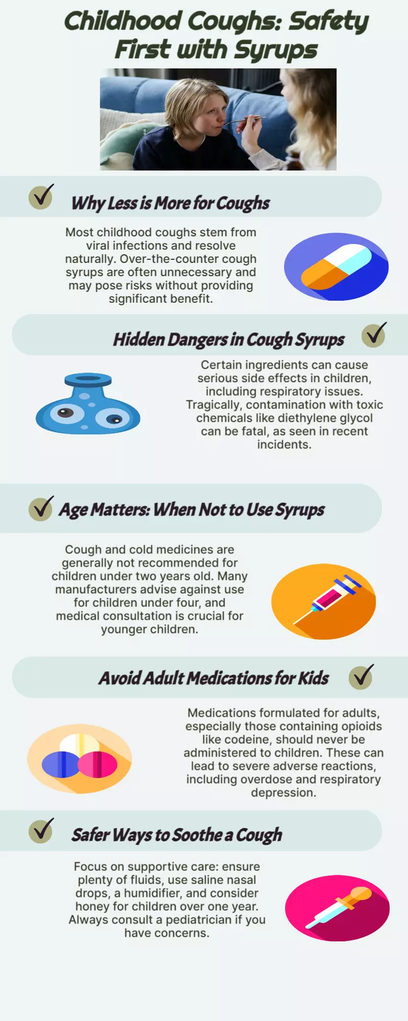 The dos and donts of providing cough syrup to kids following the Madhya Pradesh tragedy are discussed by a Medanta pediatrician