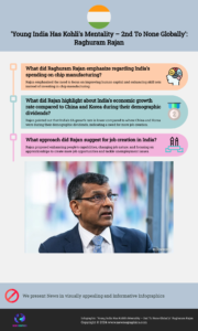 "Young India Has Kohli's Mentality – 2nd To None Globally": Raghuram Rajan