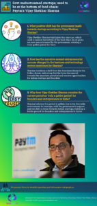 Govt mainstreamed startups; used to be at the bottom of food chain: Paytm's Vijay Shekhar Sharma