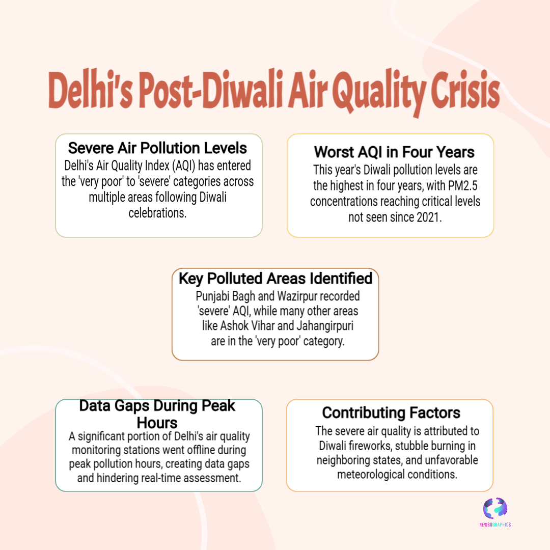 Delhis Post Diwali Air Quality Crisis 1