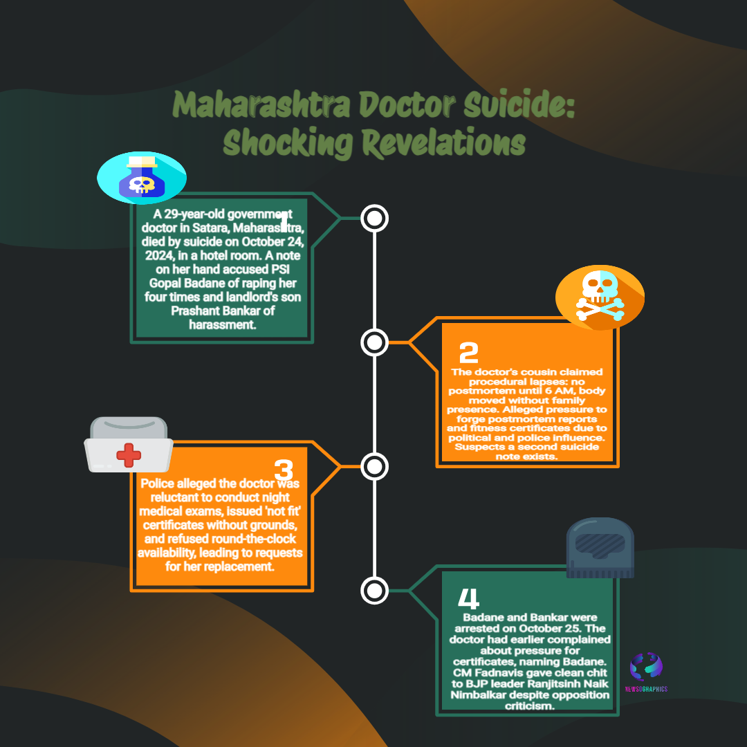 Shocking Twist in Satara Doctor Suicide: Family Accuses Police of Postmortem Negligence 5 Suicide