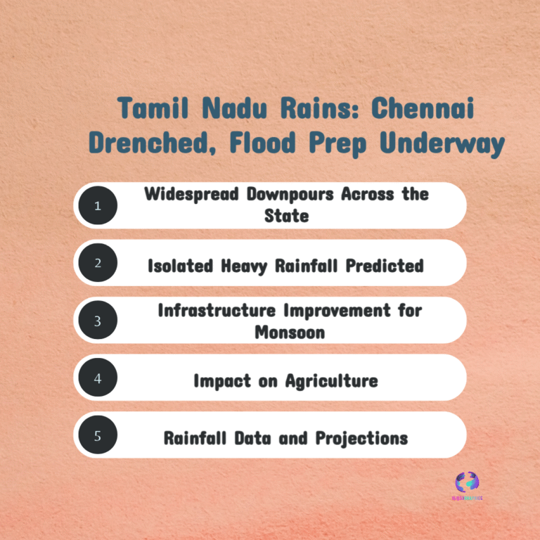 Chennai heavy rain 2025 — IMD warning; districts hit