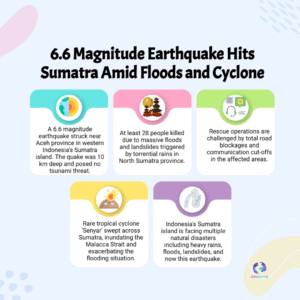 Magnitude 6.6 Earthquake Hits Sumatra Amid Fatal Floods and Landslides: Triple Disaster Strikes