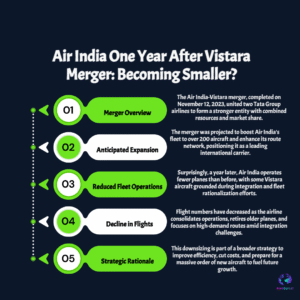 Air India is Smaller? Fleet Down 11% One Year Post-Vistara Merger Amid Delays