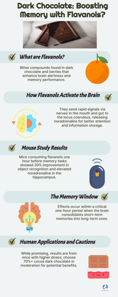 Dark Chocolate Delight or Deception? New Study Reveals Truth About Memory Boost Claims 6 Dark Chocolate