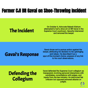 CJI Gavai’s Defining Moment: The Powerful Reason He Forgave the Supreme Court Shoe-Thrower