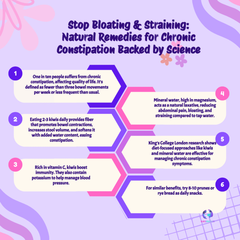 Stop Bloating & Straining: Natural Remedies for Chronic Constipation Backed by Science
