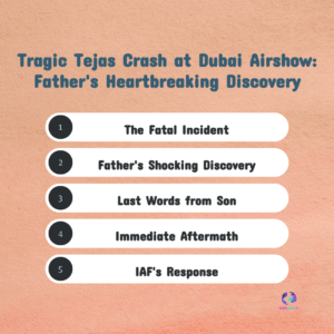 The Tejas Crash Pilot’s Last Request: Why His Father Checked YouTube for the News