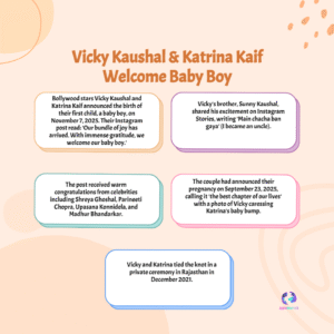 Katrina Kaif Blissful Surprise: Bollywood Star and Vicky Kaushal Welcome Baby Boy, Fans Overjoyed