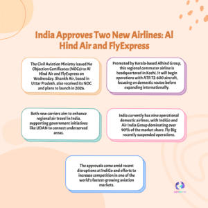 India Aviation Ministry Approves Al Hind Air and FlyExpress, Expanding India’s Airline Landscape